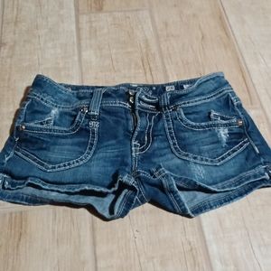 Distressed Miss Me shorts